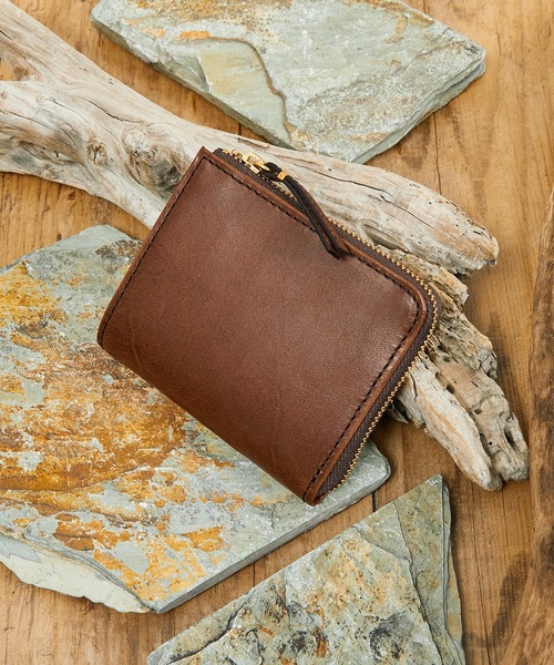 SLOW 二つ折り 二つ折り財布 財布 スロウ / Herbie-Lzip mini wallet