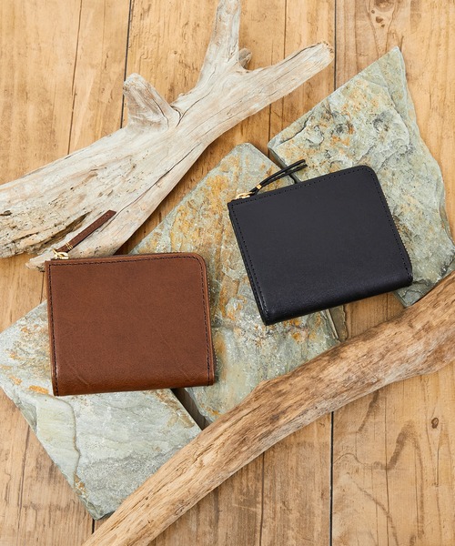 SLOW 二つ折り 二つ折り財布 財布 スロウ / Herbie-Lzip mini wallet