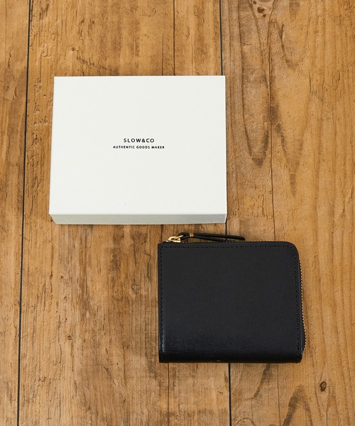 SLOW 二つ折り 二つ折り財布 財布 スロウ / Herbie-Lzip mini wallet