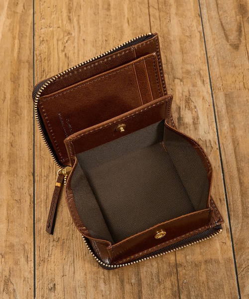 SLOW 二つ折り 二つ折り財布 財布 スロウ / Herbie-Lzip mini wallet