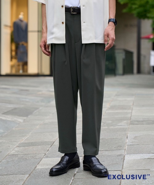 ATTACHMENT studious別注 シャツ ワイドパンツセットアップM ATTACHMENT studious別注 シャツ ワイドパンツセットアップM
