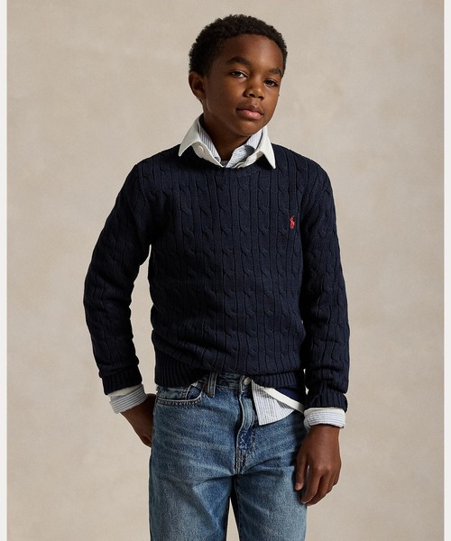 Polo Ralph Lauren Childrenswear ニット セーター ケーブルニット