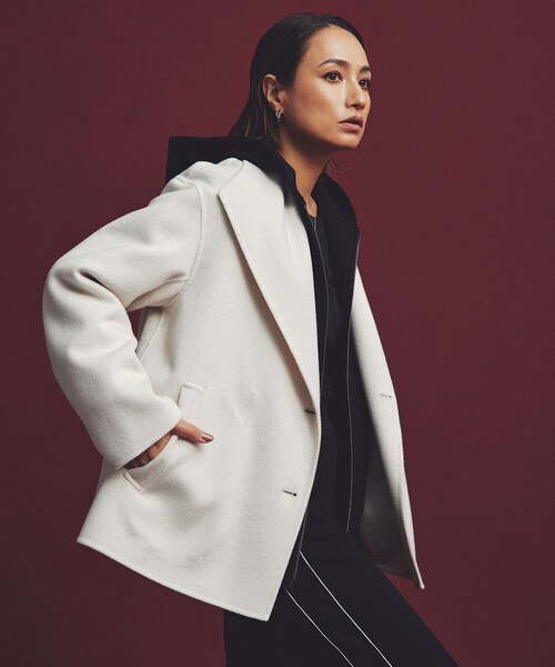 ICB コート アウター WoolRever ショートコート レディース : ZOZOTOWN 