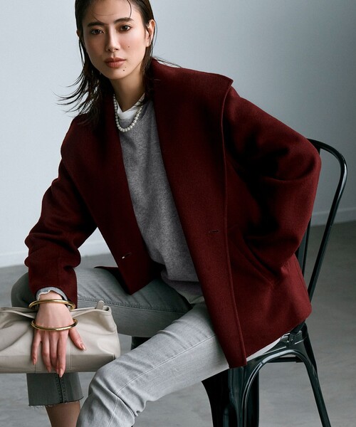 ICB（アイシービー） コート アウター WoolRever ショートコート