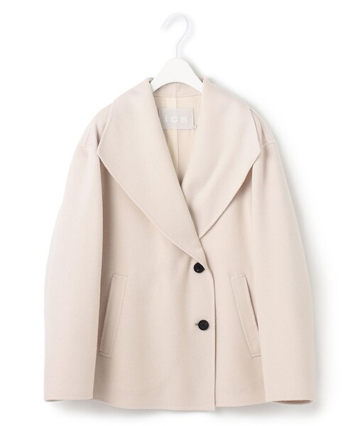 ICB（アイシービー） コート アウター WoolRever ショートコート