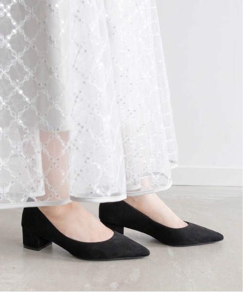 RANDA 2WAY ビジュー×ファーパーツパンプス RANDA パンプス 2WAY ビジュー×ファーパーツパンプス : ZOZOTOWN
