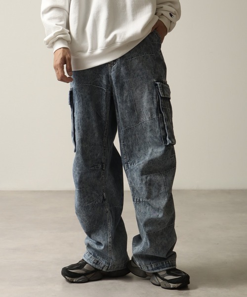 NAUTICA/Super Wide Curve Cargo Pants｜Daytona Park(FREAK'S