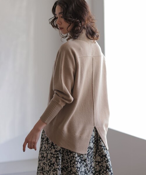 組曲（KUMIKYOKU） ニット セーター ウールカシミヤミックス ロール