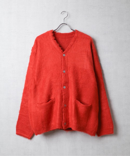 カーディガン 「INNOCENT」MOHAIR TOUCH CARDIGANモヘアタッチニット 