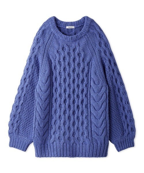 FRAY I.D ワンピース ケーブルニットミニワンピース : ZOZOTOWN