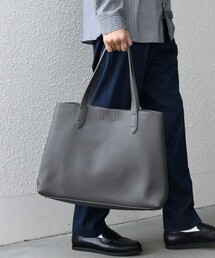 トートバッグ SHIPS any: スプリット レザー トートバッグ (クラッチバッグ付き) 25SS メンズ｜ZOZOTOWN Yahoo!店