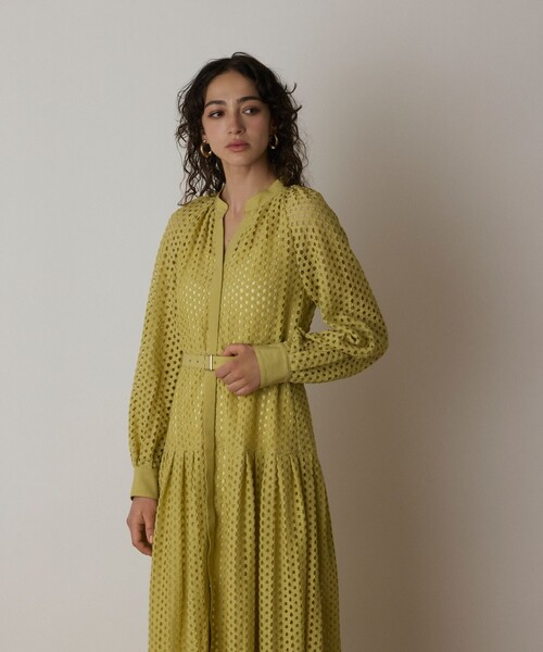 Diagram ワンピース メッシュレースカフタンワンピース : ZOZOTOWN