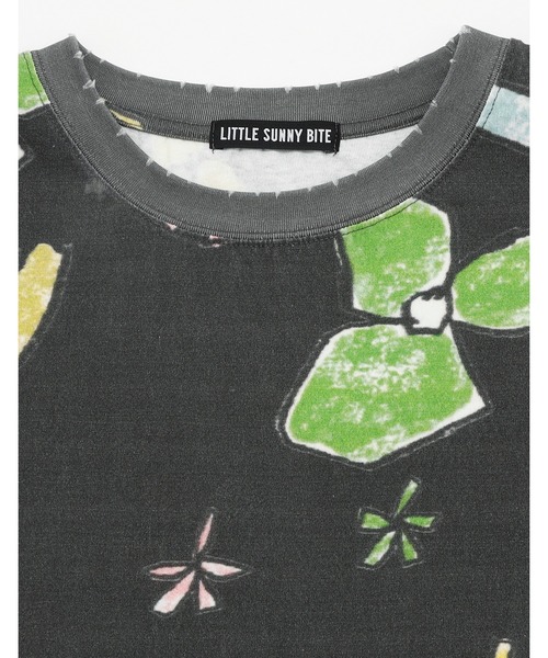 Little sunny bite tシャツ /little x natalie krim/long tee