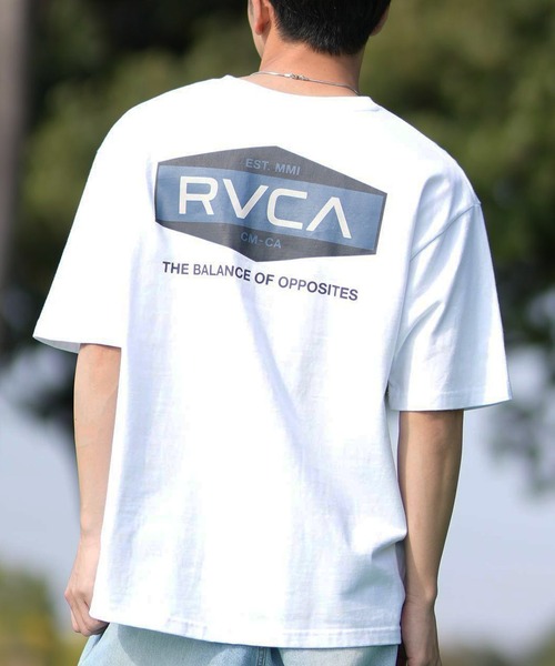 RVCA tシャツ RVCA/ルーカ 半袖Tシャツ バックプリント BF041