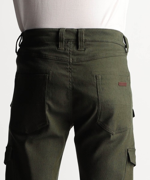 パンツ NICOLE CLUB FOR MEN coating cargo pants NICOLE CLUB FOR MEN カーゴパンツ ガムストレッチ デザイン