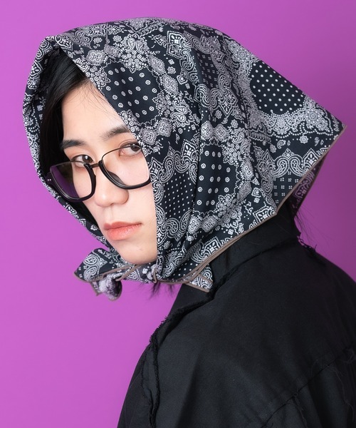 ankoROCK スカーフ バンダナ an meets zakka ペイズリー柄コットン