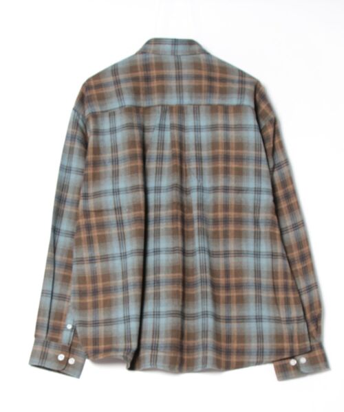 ブラウス シャツ 「UNISEX」F.ILLUMINATE／GADIチェックシャツ レディース メンズ | F.ILLUMINATE | 07
