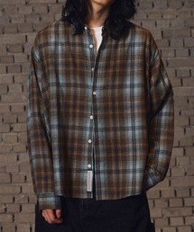 ブラウス シャツ 「UNISEX」F.ILLUMINATE／GADIチェックシャツ レディース メンズ｜ZOZOTOWN Yahoo!店