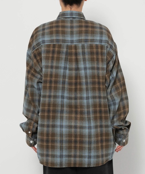 ブラウス シャツ 「UNISEX」F.ILLUMINATE／GADIチェックシャツ レディース メンズ | F.ILLUMINATE | 11
