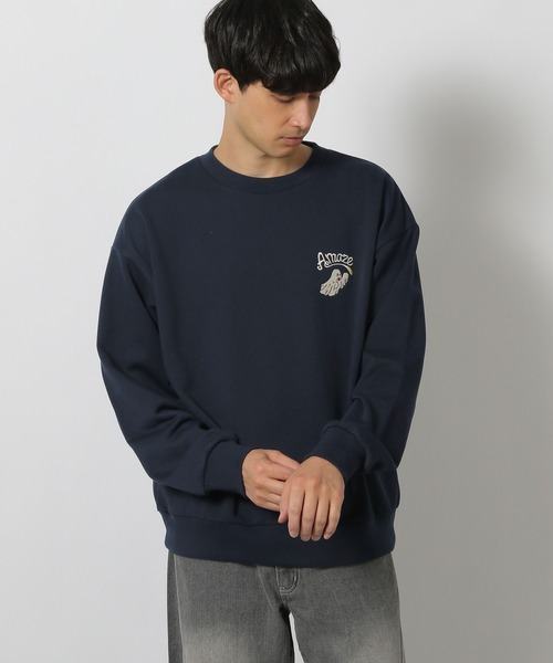 LAKOLE（ラコレ） トレーナー スウェット アソート柄スウェットプル