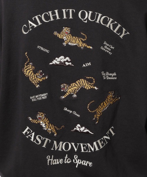 LAKOLE（ラコレ） トレーナー スウェット アソート柄スウェットプル