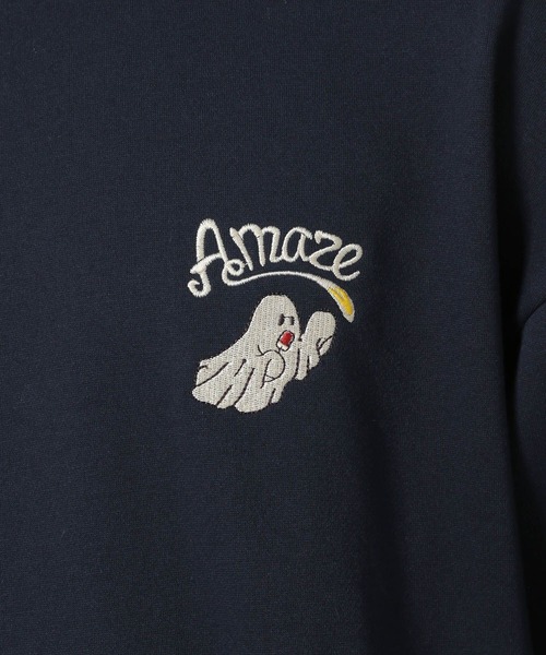 LAKOLE（ラコレ） トレーナー スウェット アソート柄スウェットプル