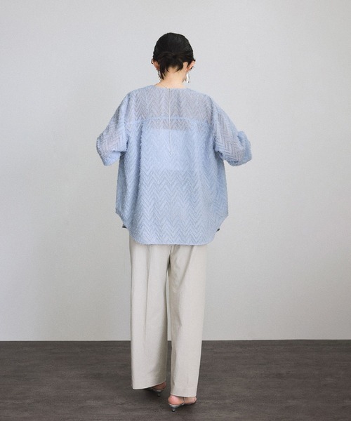 SALON adam et rope' ブラウス シャツ モンターニュジャガードV