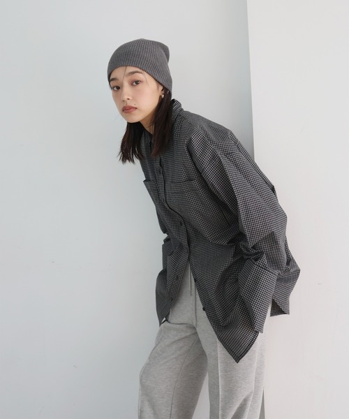 ニットキャップ・ビーニー Fallett Summer knit beret charcoal FA2401CA13CH hellam ニット帽 ニットキャップ サマーニットビーニー