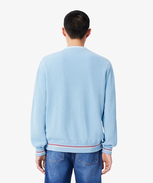 LACOSTE（ラコステ） カーディガン リブニットステッチコットンニット