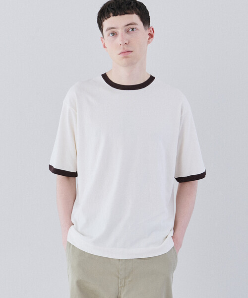セーター ニット RYE TENDER | 「別注」リンガーニットTシャツ