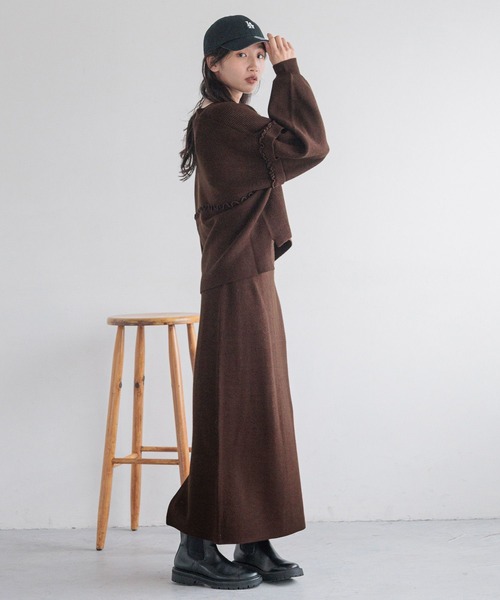 LOWRYS FARM（ローリーズファーム） セットアップ FREE ブラウン