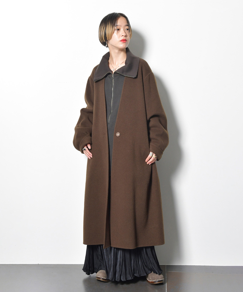 La TOTALITE（ラトータリテ）の「ショールカラーロングコート（その他 