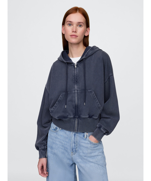 GAP パーカー ヘビーウェイト フレンチテリー オーバーサイズ