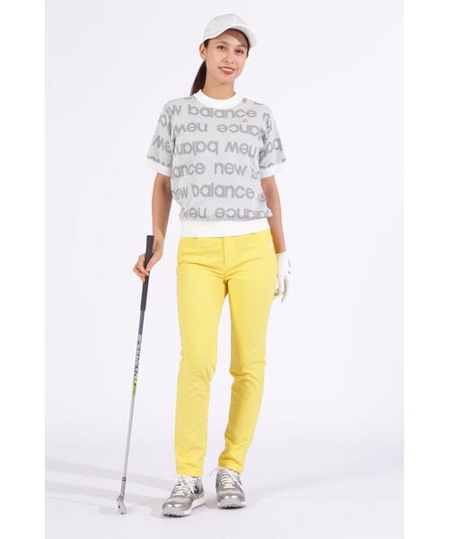 New Balance - ニューバランスゴルフ レディース モックネック ニット プルオーバー New Balance Golf ニット セーター 「new balance golf」ロゴ