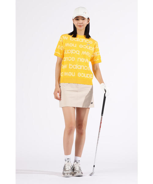 NEW BALANCE GOLF セーター New Balance Golf ニット セーター 「new balance golf」ロゴ