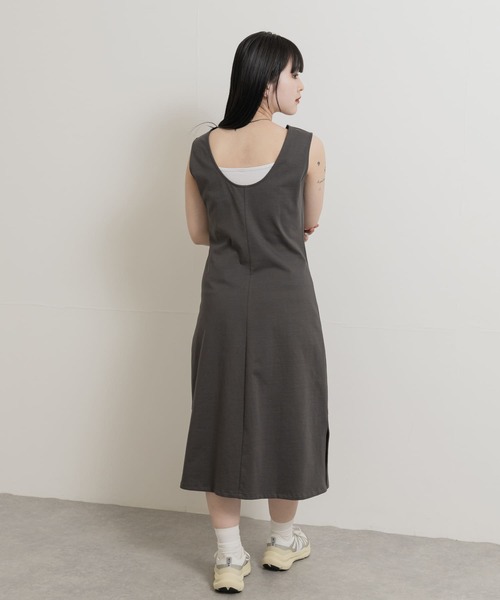 ニット セーター 「別注」MIDIUMISOLID×TGM　back open neck one-piece レディース 別注』MIDIUMISOLID×TGM back open neck one-piece（ニット