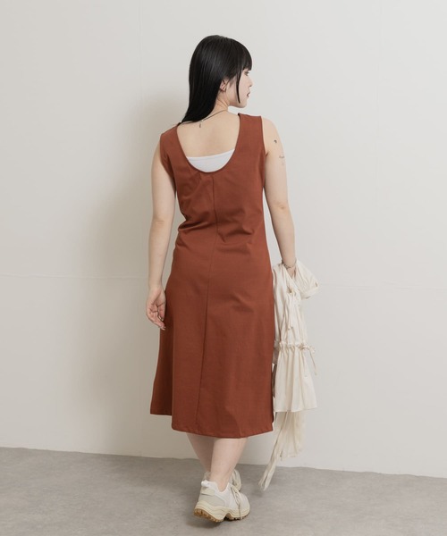 ニット セーター 「別注」MIDIUMISOLID×TGM　back open neck one-piece レディース 別注』MIDIUMISOLID×TGM back open neck one-piece（ニット