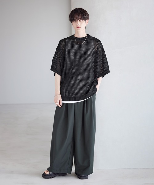 ASTRONOMY タンクトップ ピグメント加工綿100％タンクトップ メンズ