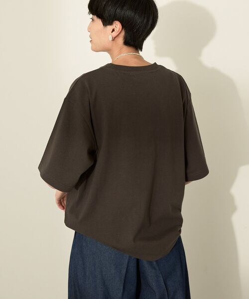AMERICAN HOLIC tシャツ バイオウォッシュ加工ロゴTシャツ