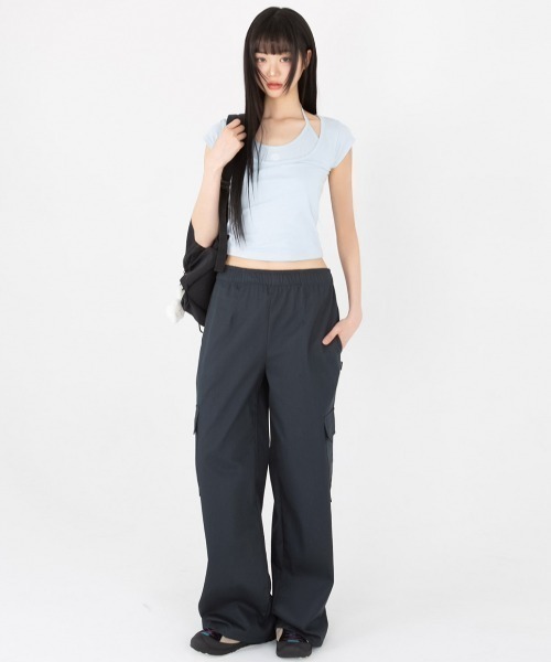 tシャツ A'GEM/9 × .kom 「muah muah/ムーアムーア」LAYERED