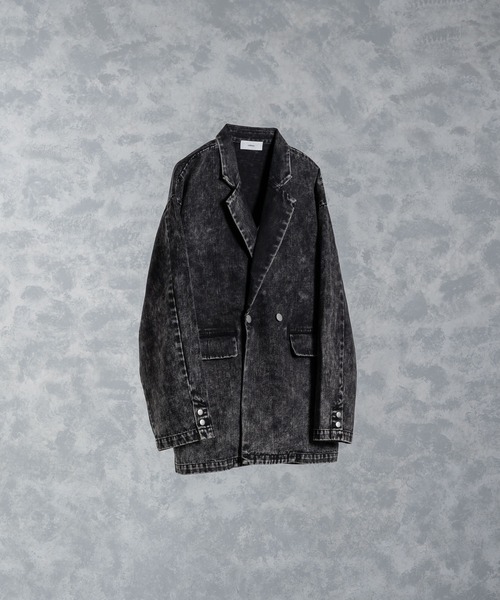 ADRER デニムジャケット　ブルゾン ADRER 「ADRER」 デニムジャケット MEDIUM ブルー メンズ
