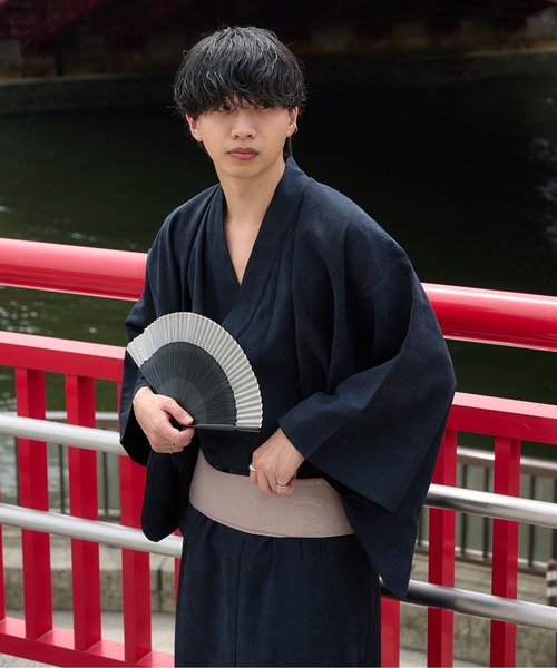 メンズ浴衣のセットアップ　2種の浴衣リメイクB p10525n.jpg?fitin=272:272