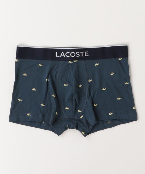 LACOSTE（ラコステ） ボクサーパンツ プリントコットントランク