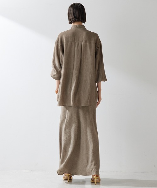 Whim Gazette スカート ツイル顔料染めスカート : ZOZOTOWN