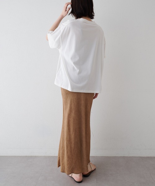 Whim Gazette（ウィム ガゼット） スカート ツイル顔料染めスカート