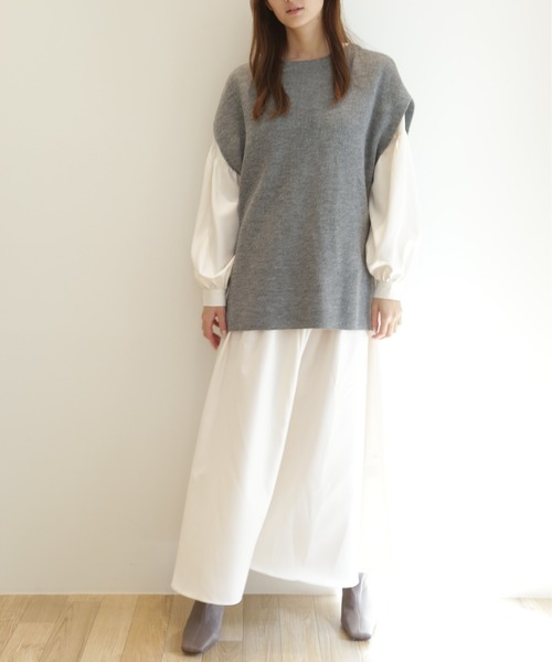 「Mila Owen」 コンビワンピース 0 ネイビー レディース_画像8