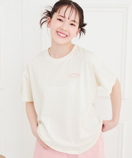 PINK-latte（ピンクラテ） tシャツ くまちゃんTシャツ キッズ 子供服