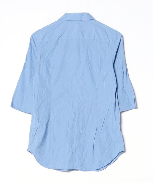 MUSE de Deuxieme Classe 「MUSE classe」 7分袖シャツ - ブルー