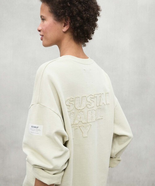 トレーナー スウェット SUSTAIN スウェット / SUSTINALF SWEATSHIRT WOMAN レディース