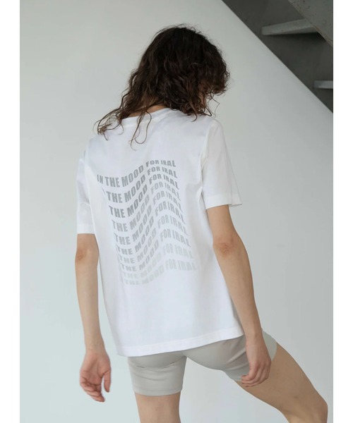 tシャツ 「UNISEX ITEM」GRADATION BACK PRINT T-SHIRTS レディース メンズ